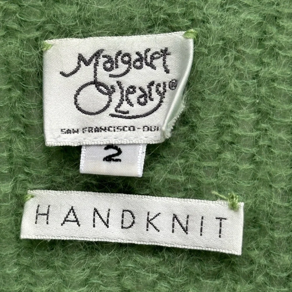 Margaret O’Leary • Kid Mohair Handknit Cardigan - Picture 3 of 12